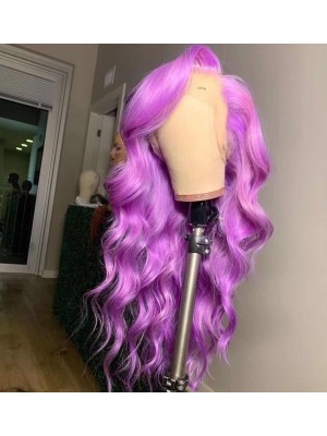 Magic Love Human Virgin Hair Pink Wave Pre Plucked Lace Front Wig And Full Lace Wig For Black Woman Free Shipping (MAGIC0507)