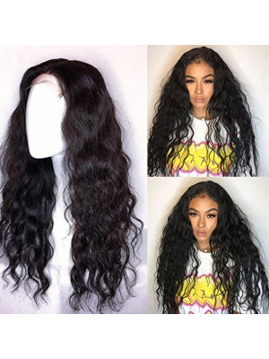 Magic Love Human Virgin Hair Loose Curl Pre Plucked Lace Wig For Black Woman Free Shipping(Magic0219)