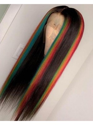 Magic Love Human Virgin Hair Ombre Pre Plucked Lace Front Wig And Full Lace Wig For Black Woman Free Shipping (MAGIC0388)
