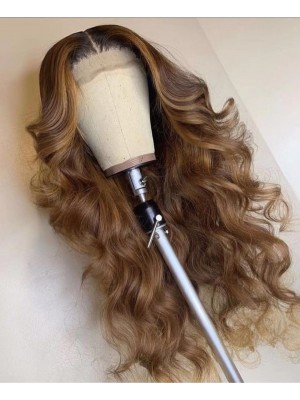 Magic Love Human Virgin Hair Ombre Pre Plucked Lace Front Wig And Full Lace Wig For Black Woman Free Shipping (MAGIC0458)