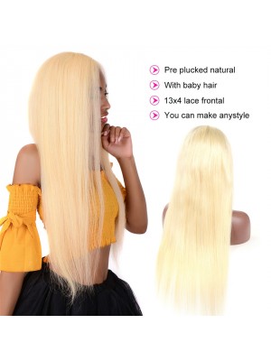 Magic Love Hair Brazilian Virgin Hair Color 613  Lace Front Wig&Full Lace Wig In stock  (MAGIC004)