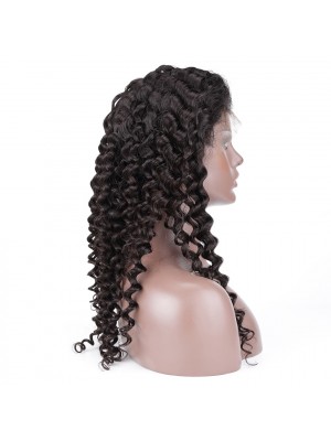 Magic Love Hair  Wig Curly Pre Plucked Human Hair wigs(MAGIC034)