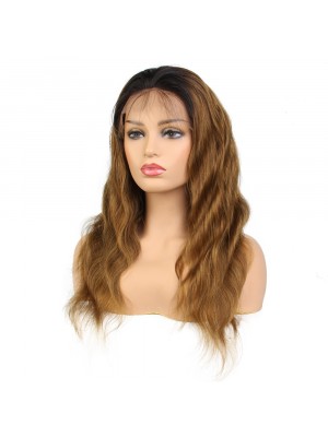 Magic Love #1b/27 Pre Plucked Lace Front & Full Lace Wig Factory Stock Wavy Human Hair wigs (MAGIC072)