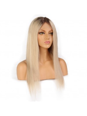 Magic Love #4/613 Pre Plucked Lace Front Wig &Lace Front Wig Factory Stock Straight Human Hair wigs (MAGIC073)