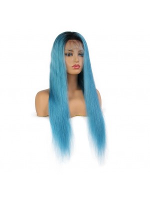 Magic Love Pre Plucked  Factory Stock Color 1B/Light Blue Human Hair wigs (MAGIC071)