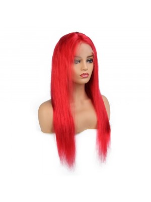 Magic Love Pre Plucked Factory Stock RED Color Lace Front &Full Lace wig Human Hair wigs (MAGIC048)