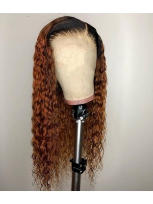 Magic Love Human Virgin Hair Ombre Pre Plucked Lace Front Wig And Full Lace Wig For Black Woman Free Shipping (MAGIC0266)